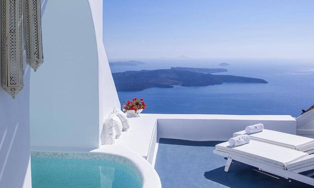 a cave stay in Santorini is on every Europe bucket list