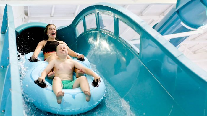 Anderstown waterpark is one of the best things to do in Belfast with teenagers