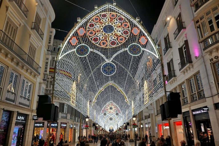 Malaga Short Break for Christmas Lights – 2nd December, 2 Nights from €169pp