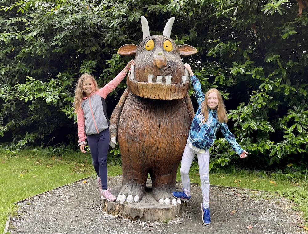 The Gruffalo Walk is one of the best things to do in Wexford with kids