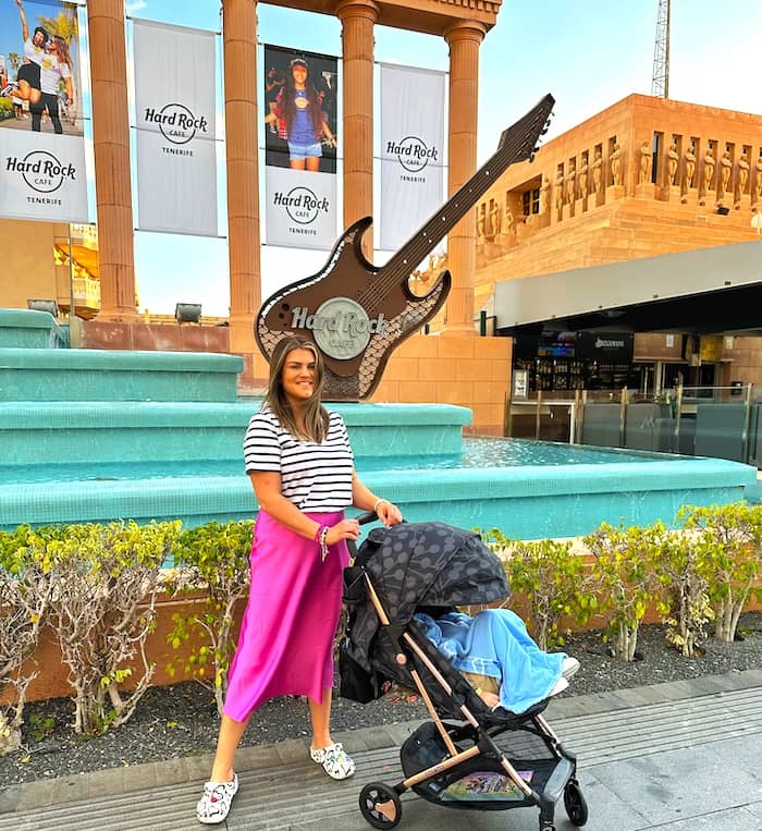 family holidays in Tenerife should include a trip to the Hard Rock Cafe