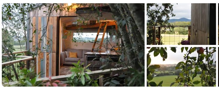 treehouse stay in Ireland