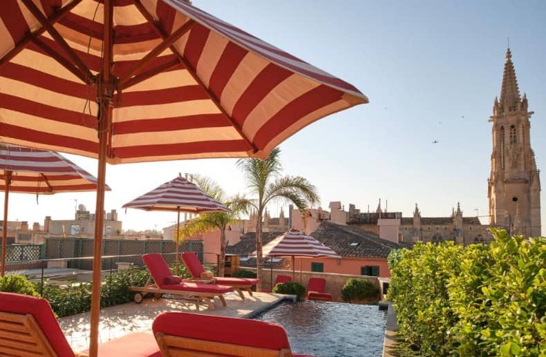 The Hotel Cappuccino iis one of the best Majorca hotels in Palma City