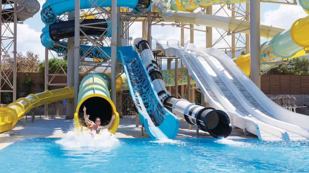 all inclusive resort in Greece with waterslides