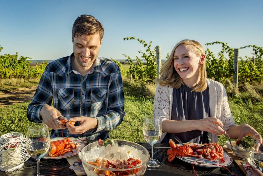 Lobster Feast in Nova Scotia