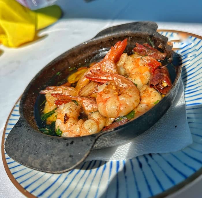 there are plenty of family friendly restaurants at Puerto Colon, Tenerife