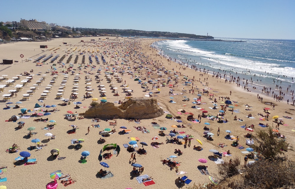 Praia da Rocha beach