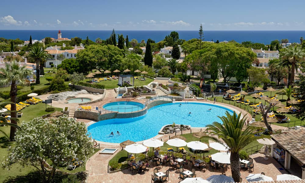 family holidays to the Algarve staying at the Rocha Brava