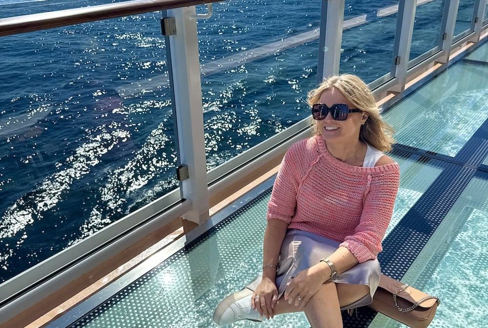 Sarah Slattery on Norwegian Aqua