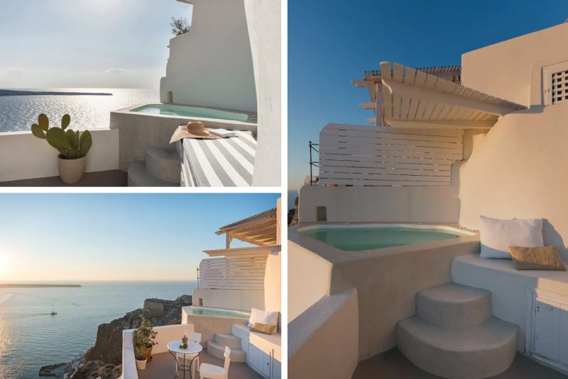 Cave Airbnbs in Santorini