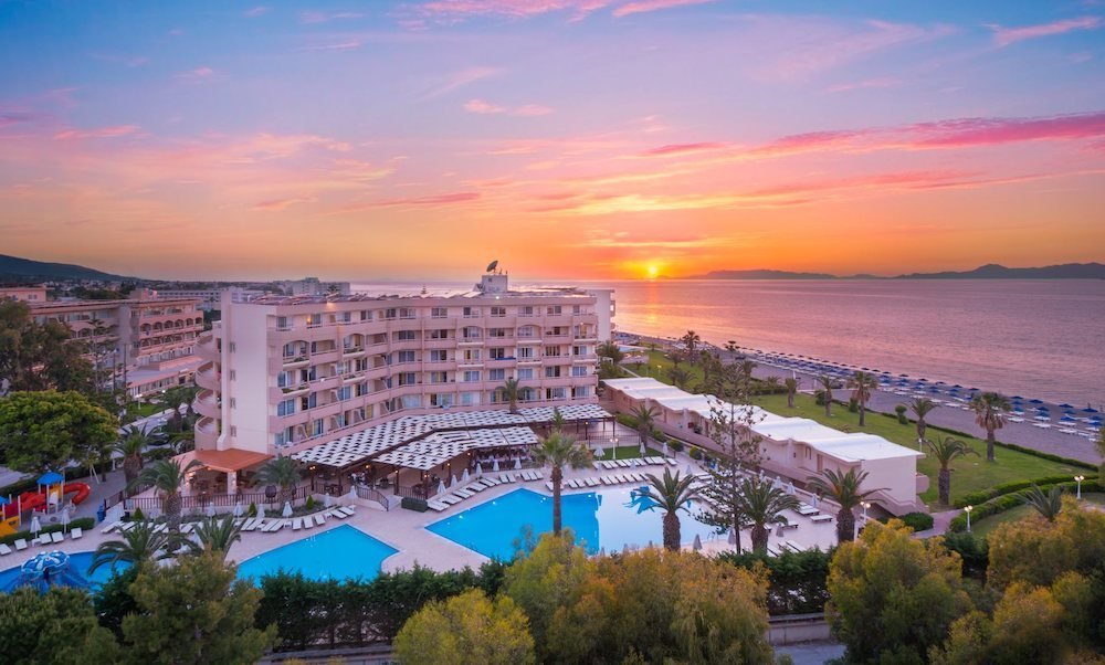 Sun beach resort is a great value choice for Rhodes holidays for families,