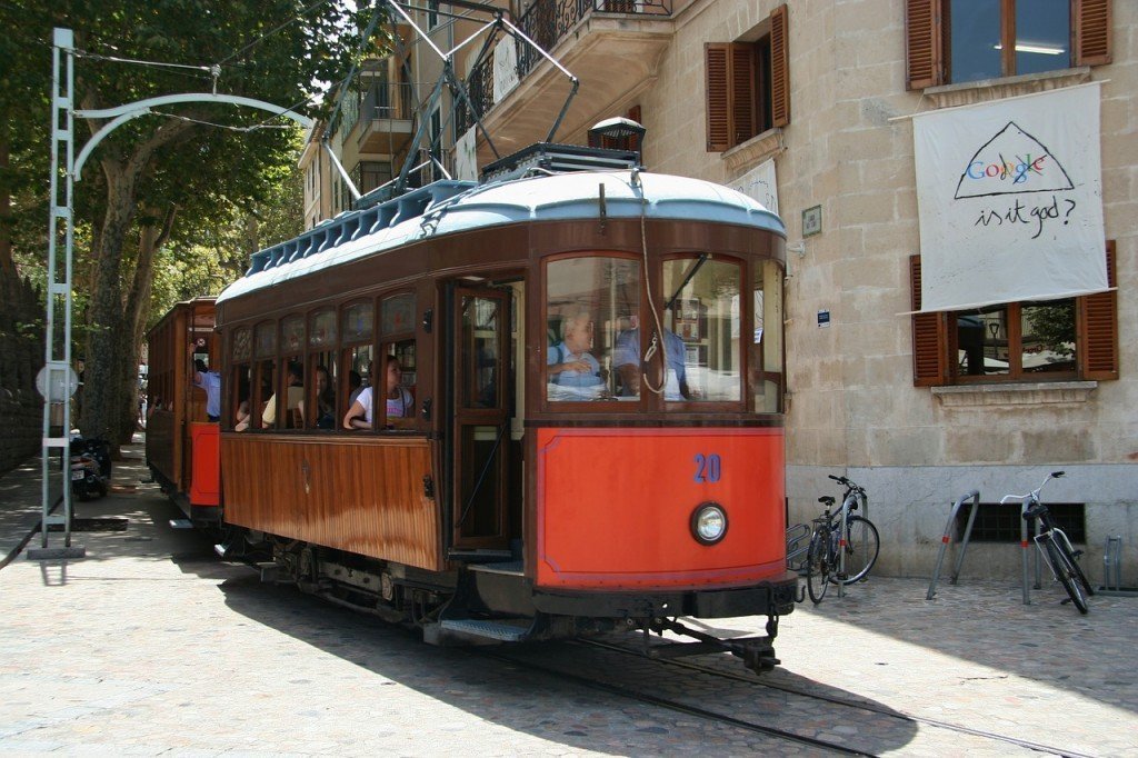 Tram from Soller Majorca