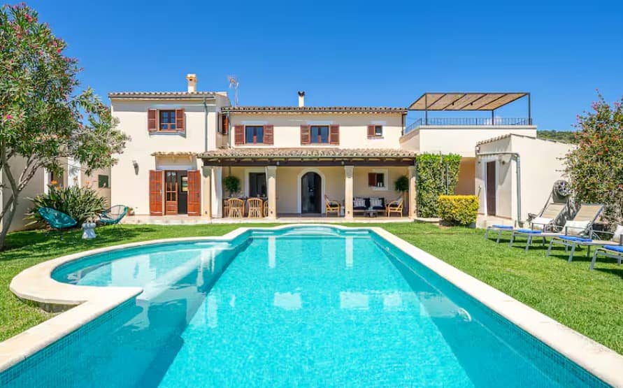 holidays in majorca staying at villa corb mari