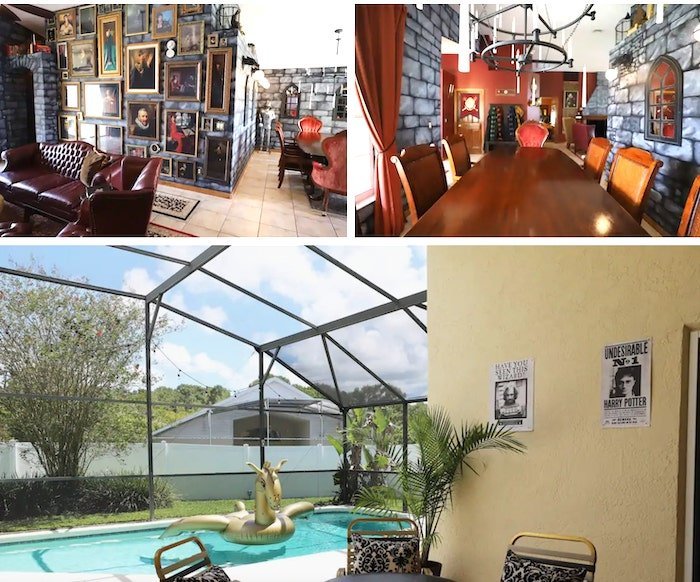 Harry Potter homes on Airbnb