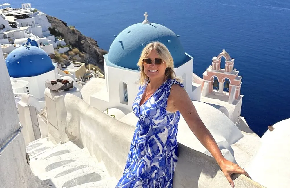 weekend in Santorini from Ireland